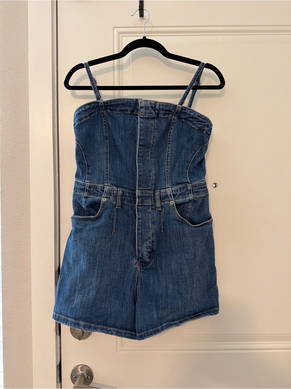 We The Free Denim Romper
